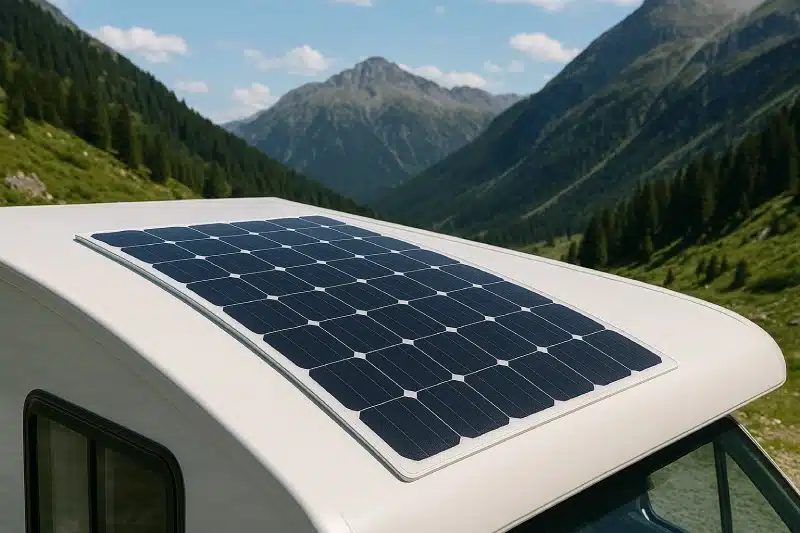 Panneau solaire camping car