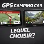 Comparatif de GPS camping-car Garmin et TomTom illustrant le choix d’un GPS adapté aux véhicules de loisirs